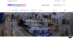 Desktop Screenshot of displaysdepot.com